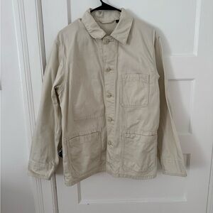 Uniqlo Unisex Off-White Chore Jacket